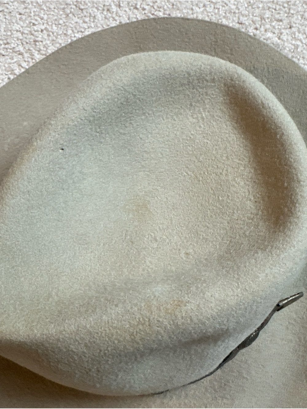 Outback Trading 2X Felt Cowboy Hat with Decorative Band - Light Taupe - Picture 13 of 16